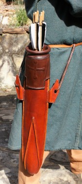 Hedeby quiver, front view